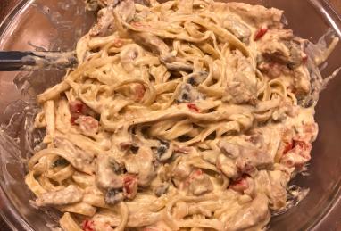 Chicken Primavera Alfredo Photo 1