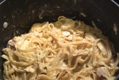 Lighter Chicken Fettuccine Alfredo Photo 1