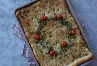 Easy Festive Focaccia Photo 1