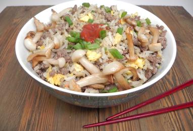 Ground Beef Fried Rice Photo 1