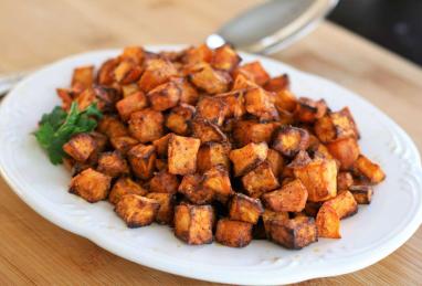 Sweet and Spicy Air Fried Sweet Potatoes Photo 1