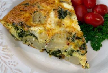 Spinach-Feta Frittata Photo 1