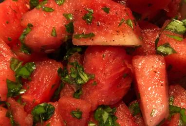 Watermelon Basil Salad Photo 1