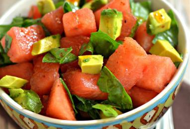 Avocado Watermelon Salad Photo 1