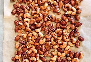 Sweet, Salty, Spicy Party Nuts Photo 1