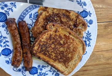 Feta Cheese French Toast with Spiced Honey Syrup Photo 1