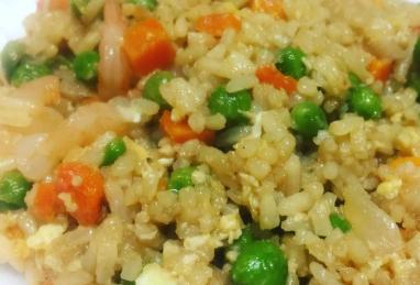 Japanese Shrimp Fried Rice with Yum Yum Sauce Photo 1