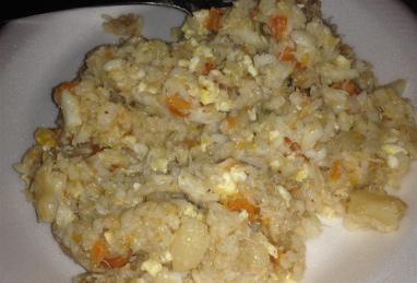 Mom's Smoked Salmon Fried Rice Photo 1