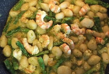 Gnocchi with Pesto and Shrimp Photo 1