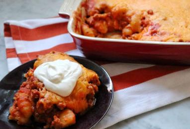 Baked Gnocchi with Ground Turkey and Marinara Sauce Photo 1