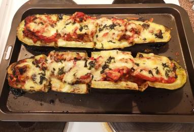 Mediterranean Stuffed Zucchini Photo 1