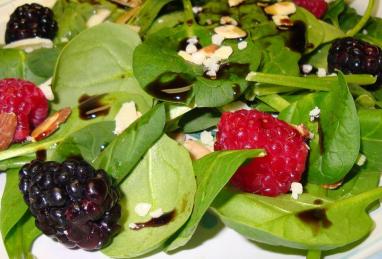 Simple Cranberry Spinach Salad Photo 1