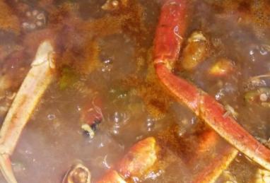 Seafood Gumbo Stock Photo 1