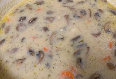 Russian Mushroom and Potato Soup Photo 1