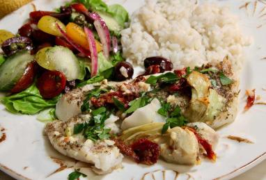 Mediterranean Baked Cod Photo 1