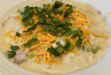 Instant Pot Loaded Baked Potato Soup Photo 1