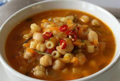 Pasta e Ceci (Italian Chickpea and Pasta Stew) Photo 1