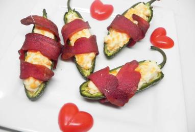 Turkey Bacon-Wrapped Jalapeño Poppers Photo 1