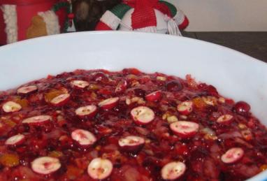 Mom G's Cranberry Jell-O Salad Photo 1