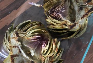 Grilled Garlic Artichokes Photo 1