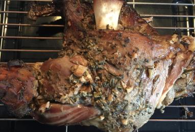 Slow Cooker Roasted Leg of Lamb Photo 1