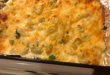 Simple Cauliflower Keto Casserole Photo 1