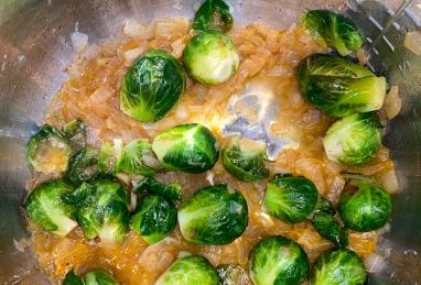 Instant Pot Roasted Brussels Sprouts Photo 1