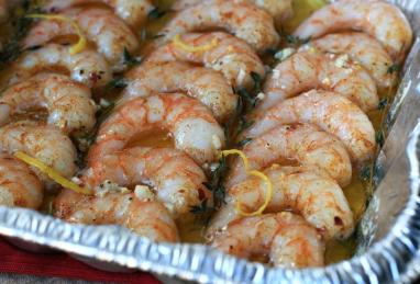 Garlic Butter Smoked Shrimp Photo 1