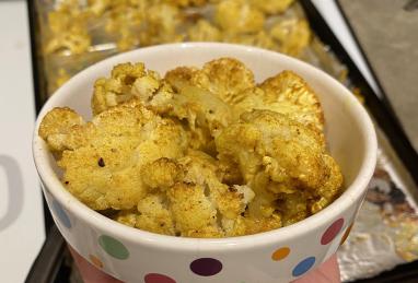 Easy Sheet Pan Roasted Cauliflower with Curry Photo 1