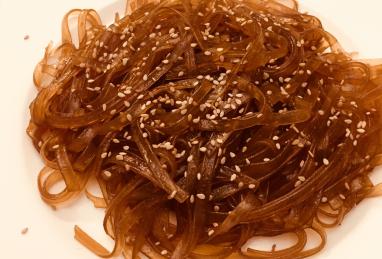 Yummy Korean Glass Noodles (Japchae) Photo 1