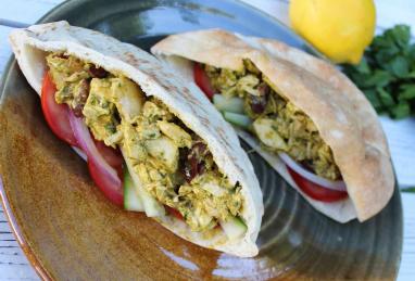 Lemon Chicken-Stuffed Pita Pockets Photo 1