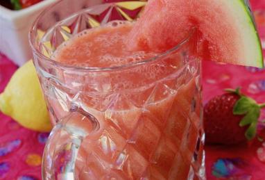 Watermelon Strawberry Mango Lemonade Smoothie Photo 1