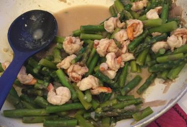 Jumbo Shrimp and Asparagus Photo 1