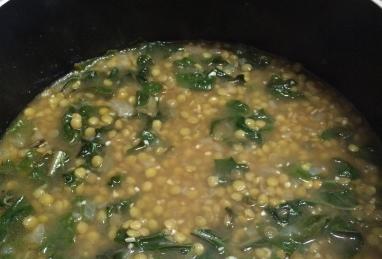 Lentil and Green Collard Soup Photo 1