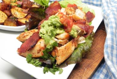 Chicken, Avocado, and Bacon Lettuce Wrap Photo 1