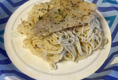 Garlic Shrimp Linguine Photo 1