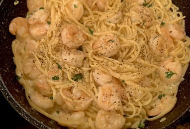 Creamy Shrimp Scampi with Half-and-Half Photo 1