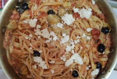 Mediterranean Pasta Photo 1