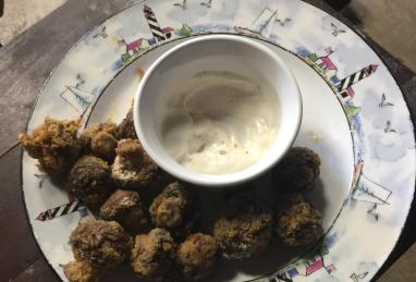 Air Fryer Fried Mushrooms Photo 1