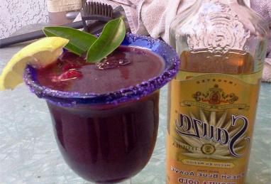 Purple and Gold Margarita Photo 1