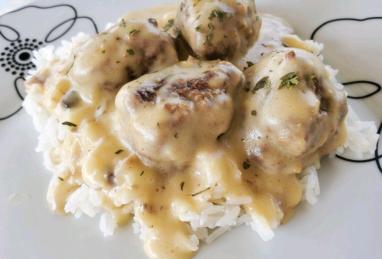 Swedish Meatballs with Cream of Mushroom Soup Photo 1