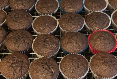 Chocolate Zucchini Muffins Photo 1