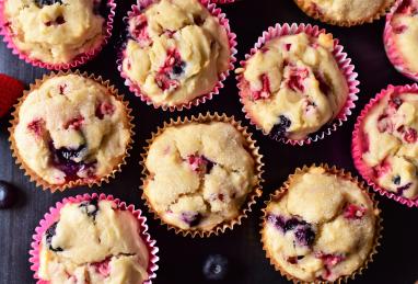 Strawberry Rhubarb Muffins Photo 1