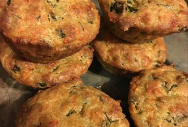 Spinach Cheddar Muffins Photo 1