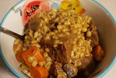 Beef Mushroom Barley Soup Photo 1