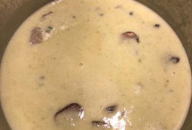 Cream of Asparagus and Mushroom Soup Photo 1