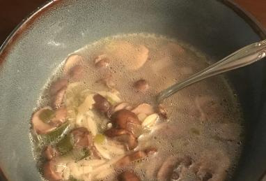 Mushroom and Leek Soup Photo 1