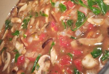 Tomato Mushroom Soup Photo 1