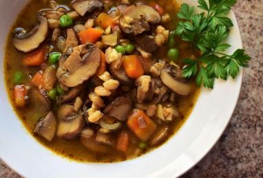 Mushroom and Farro Soup Photo 1