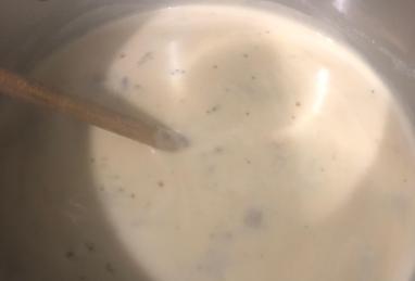 Mushroom and Chicken with Sour Cream Soup Photo 1